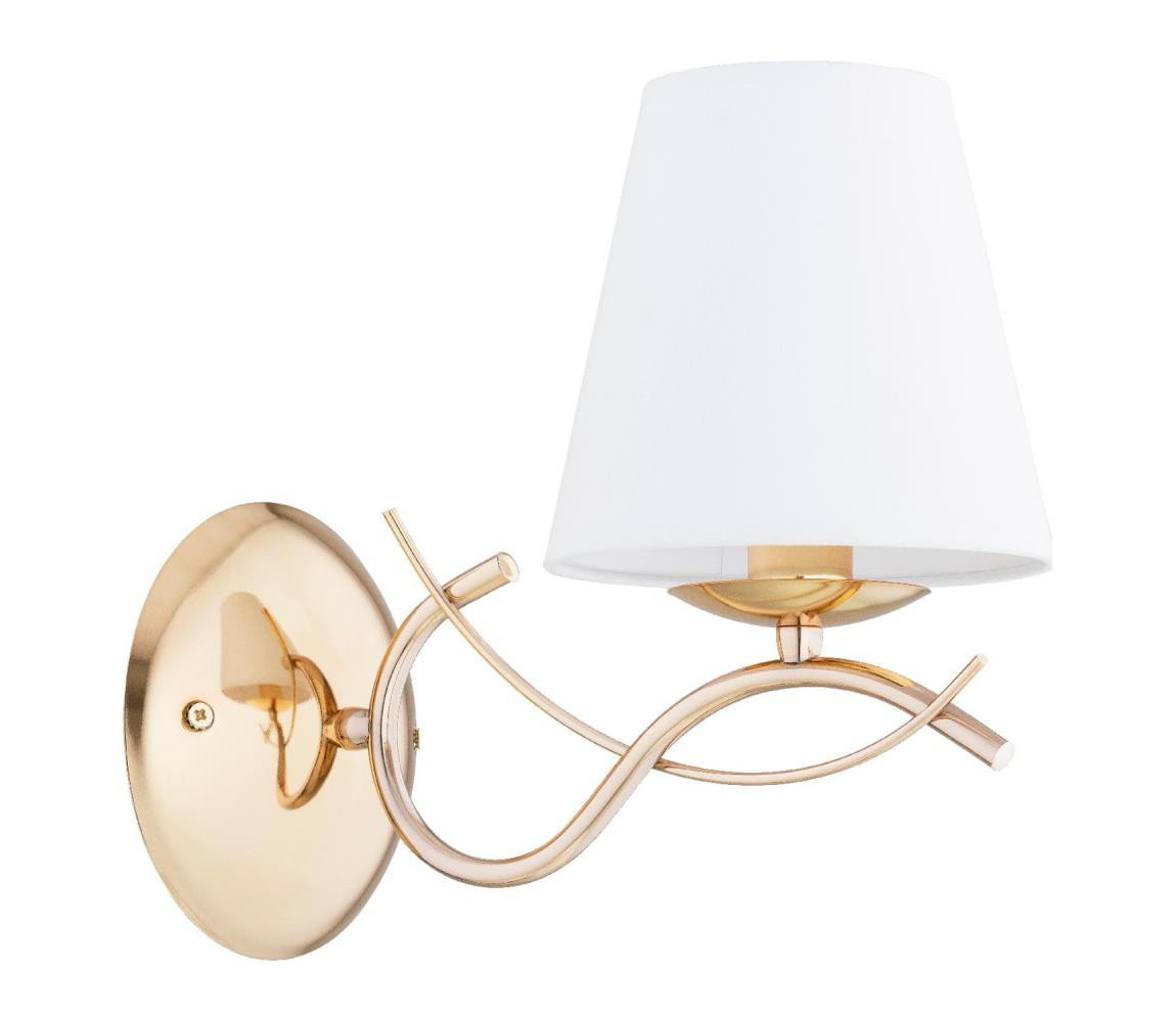 Nástěnné svítidlo MONZA 1xE14/10W/230V zlatá