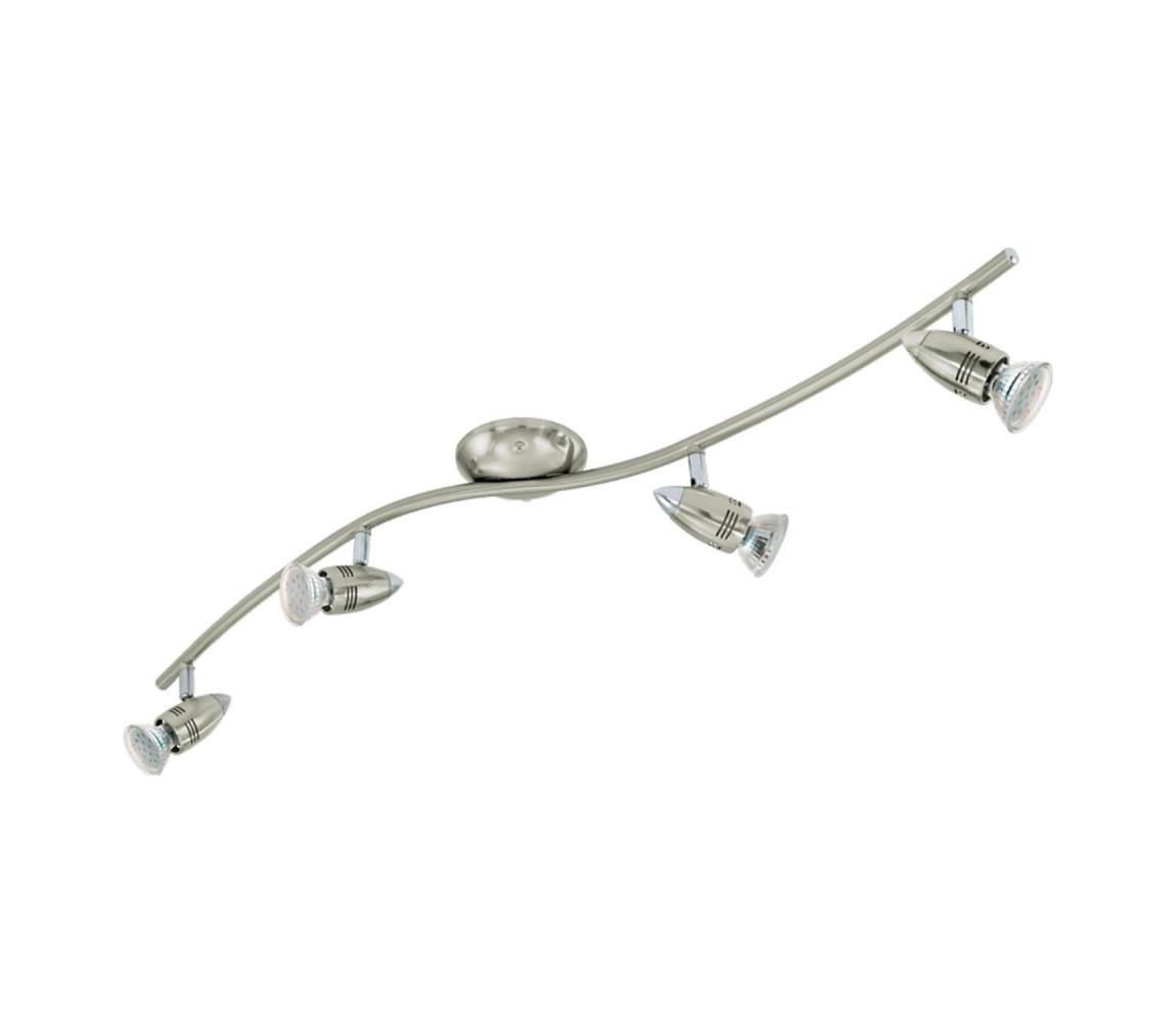 Eglo Eglo 78025 - LED Bodové svítidlo MAGNUM 4xGU10/3W/230V 3000K matný chrom