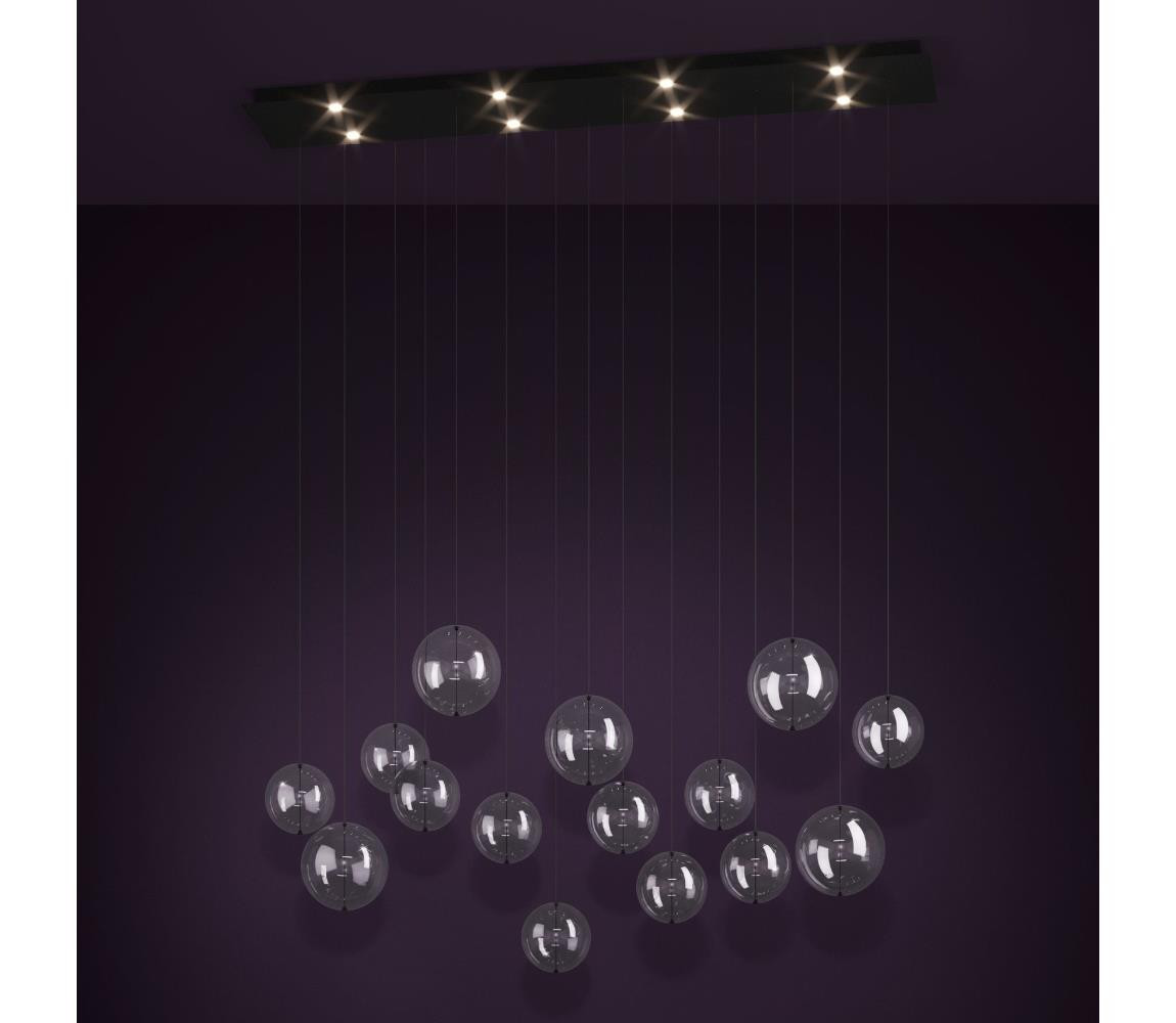 Eglo Eglo 390334 - LED Stmívatelný lustr na lanku ESPARDELLO 8xLED/4,2W/230V 3000K