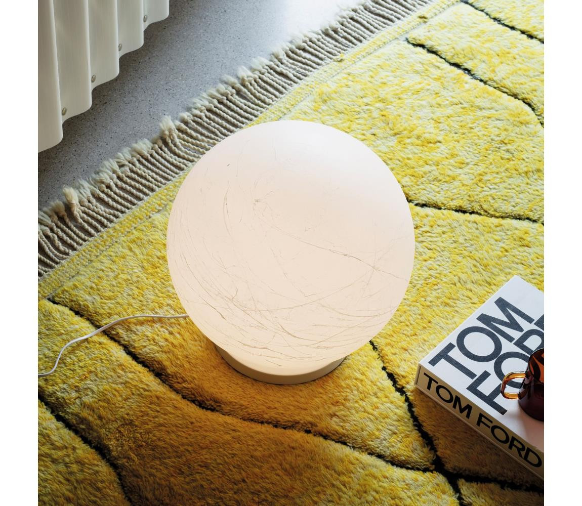 Ideal Lux Ideal Lux - Stolní lampa CARTA 1xE27/25W/230V pr. 40 cm bílá