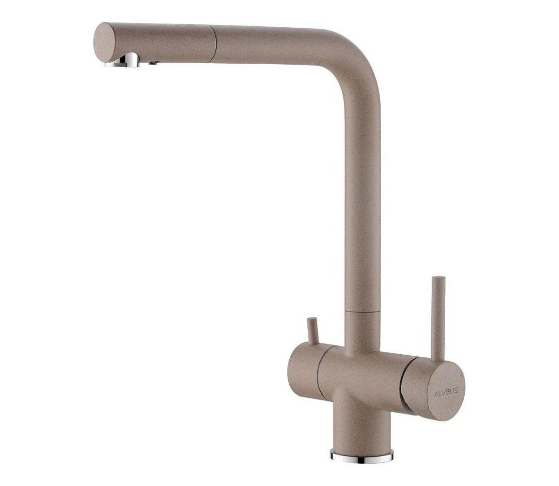 ALVEUS ALVEUS 1139807 - Dřezová baterie AGUILA 33,3 cm granit/béžová