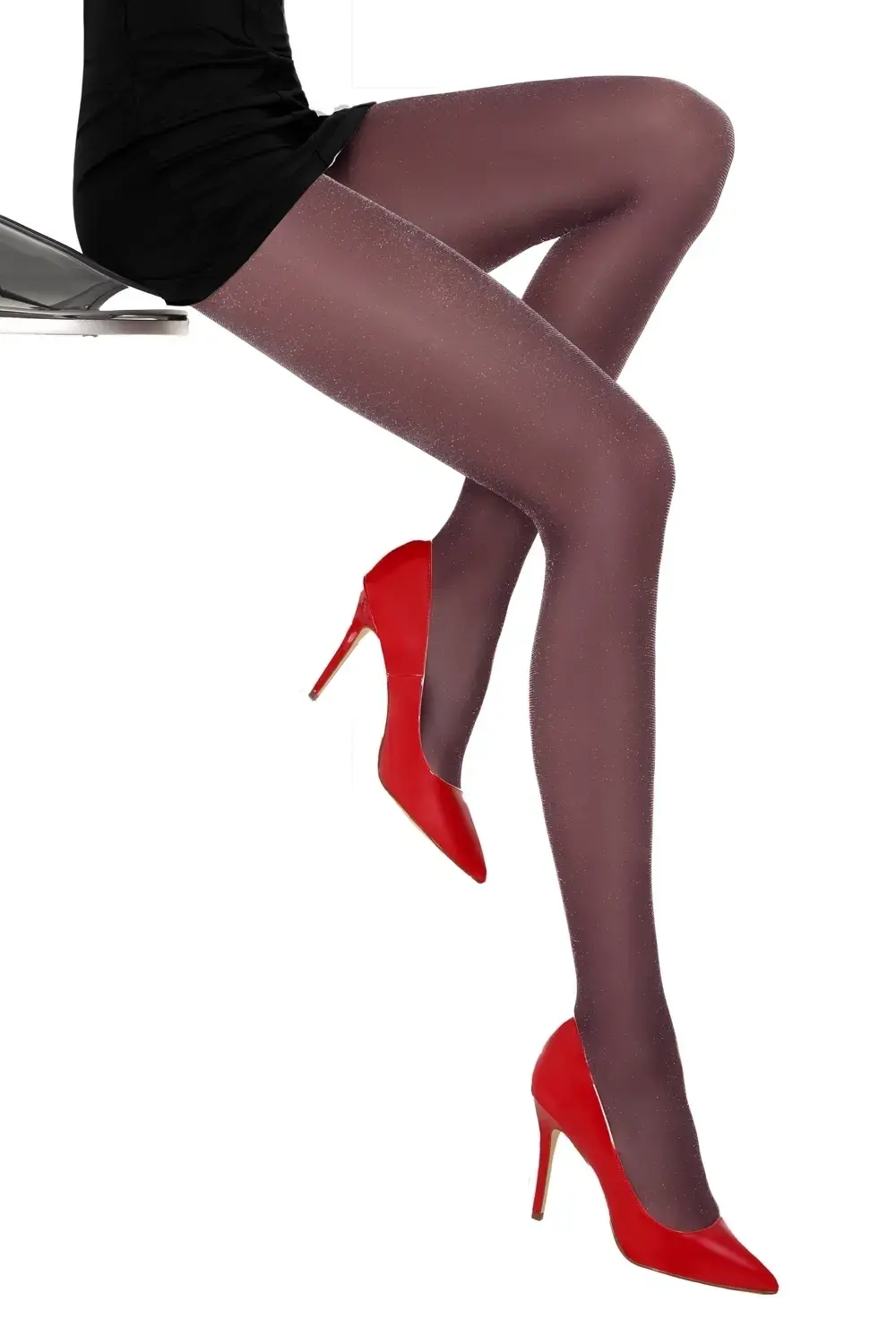 Dámské punčocháče Cloelian wine