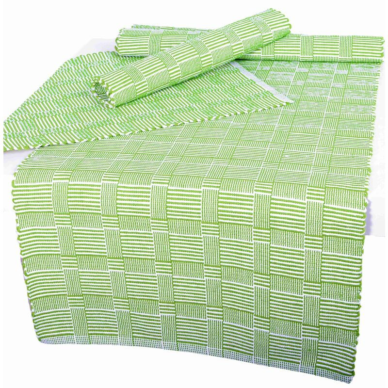 Prostírání bavlněné, Manchester komplet 2 ks, zelený, 30 x 45 cm