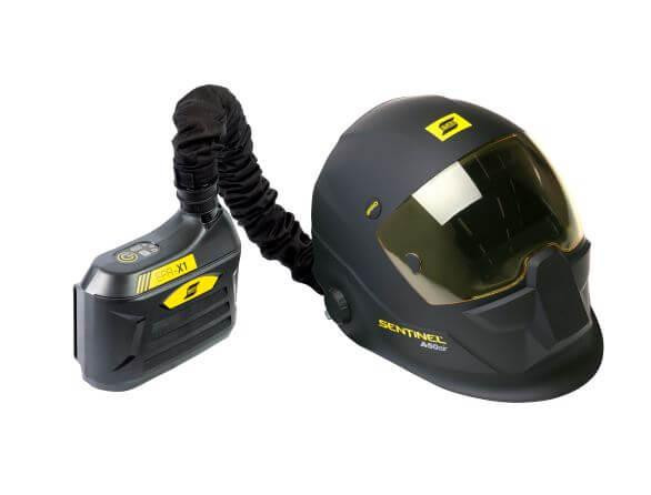 Samostmívací svářecí kukla ESAB Sentinel A60 AIR s filtrační jednotkou 0700000832