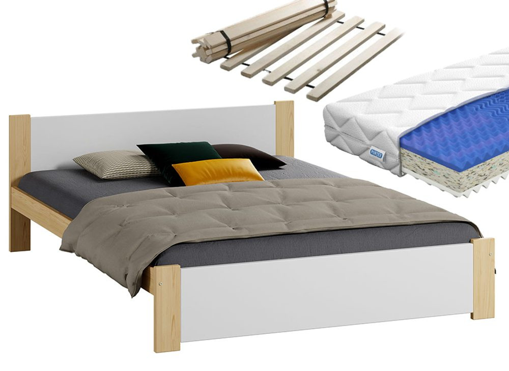 Magnat Postel Lola 120 x 200 cm + rošt  + sendvičová matrace