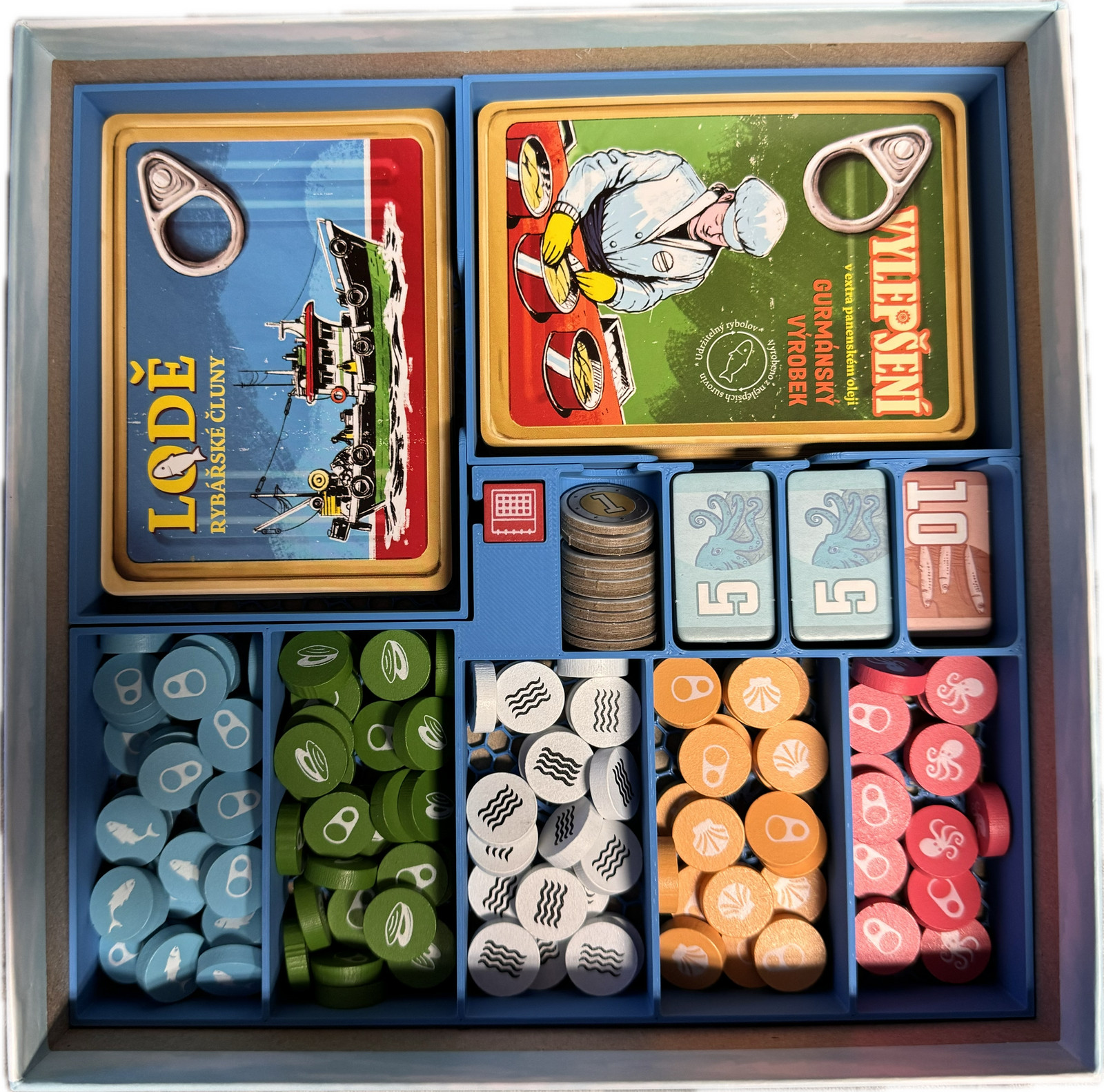 TLAMA games Olejovky - 3D insert