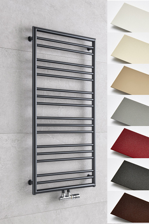 P.M.H PMH Sorano Frame SNF1 koupelnový radiátor 500x790 mm - STRUKTURÁLNÍ BARVA DLE VZORNÍKU (P.M.H.)