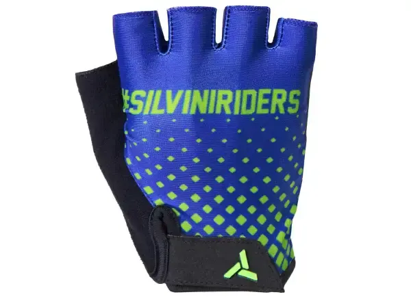 Silvini Gaioni dětské rukavice Blue/Neon vel. 11-12