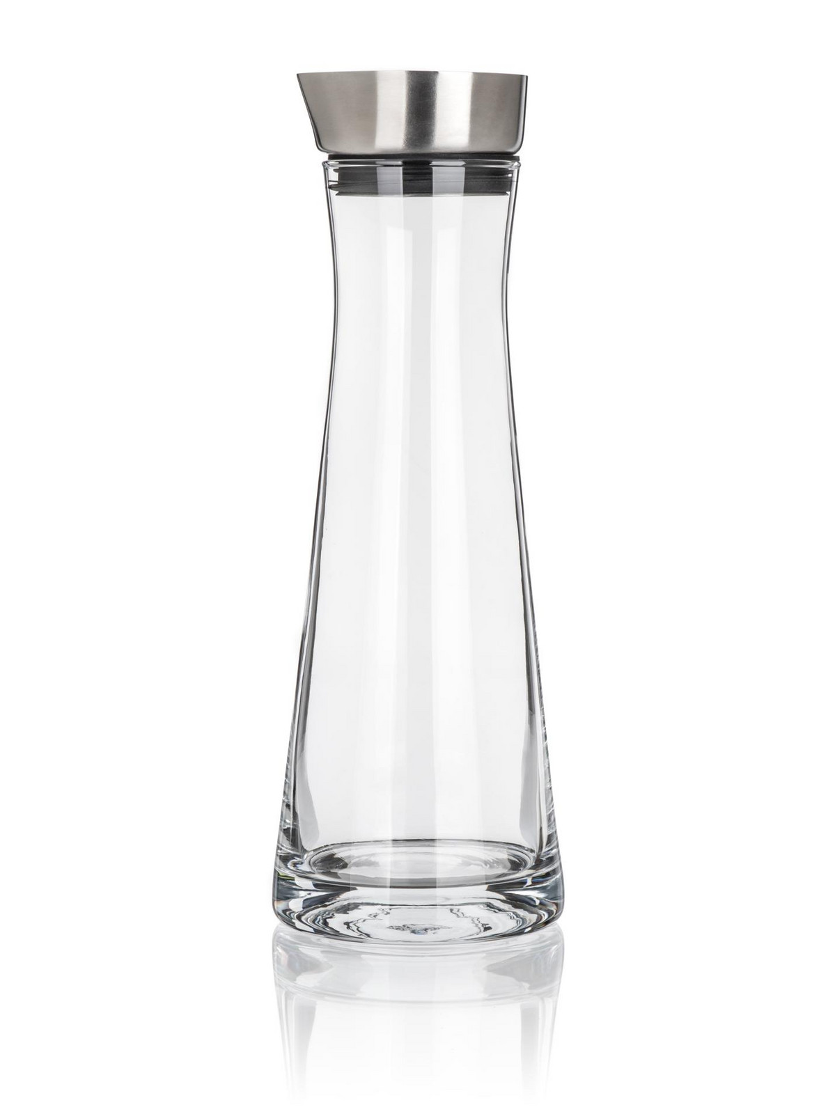 Karafa s nerezovou nálevkou Banquet Dalen - sklo, 1 l