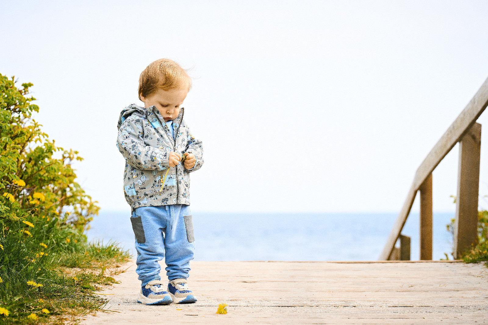 Color Kids dětská bunda s kapucí Velikost: 86