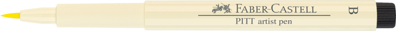 Faber-Castell Faber-Castell, 167403, Pitt Artist Pen, popisovač se štětečkovým hrotem (brush), 1 ks Barva: Ivory 103