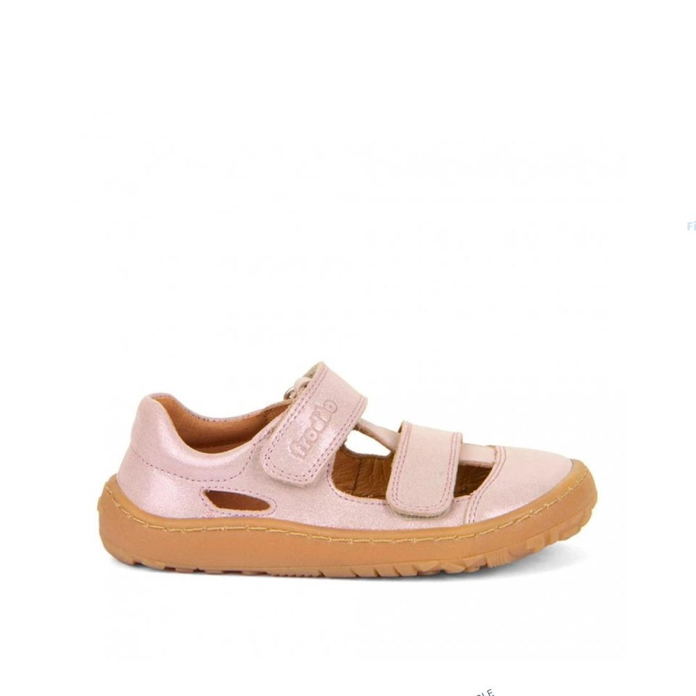 FRODDO SANDAL VELCRO II Pink Shine Dětské barefoot sandály - 23