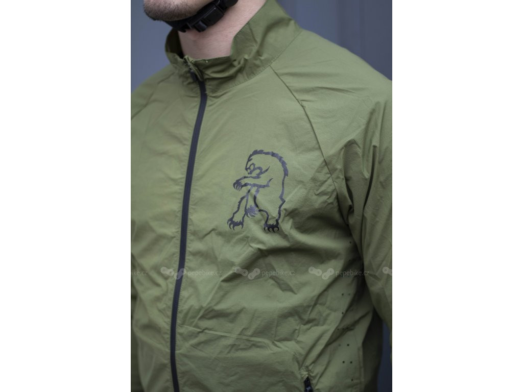 Pánská cyklistická bunda Chromag Factor - olive Velikost: S
