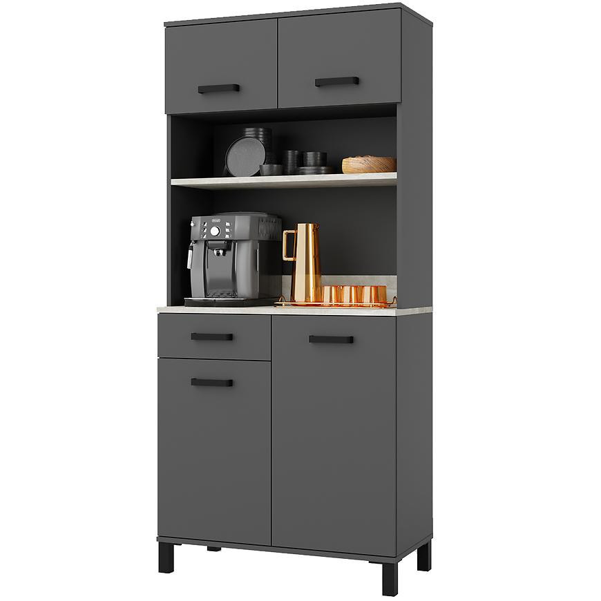 Buffet Linda Antracyt 80 (NESSA)