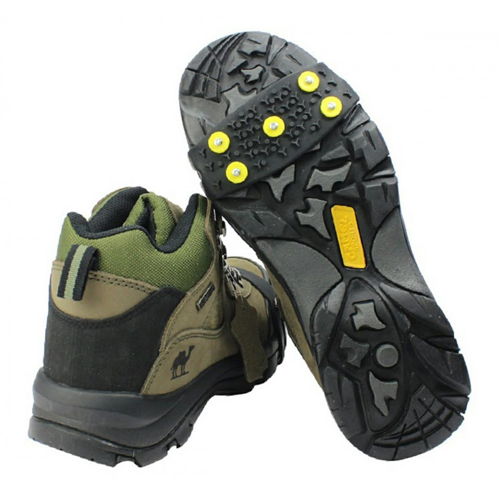 Protiskluzové návleky na boty Tape - černé-žluté