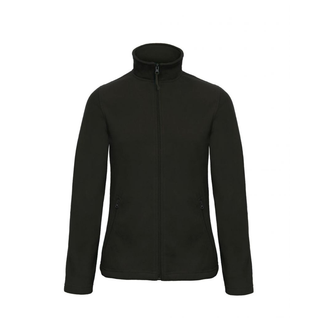Mikina dámská B&C Micro Fleece - černá, S