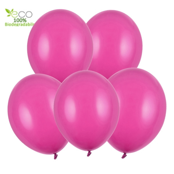 Balonky fuxie 5 ks 30 cm