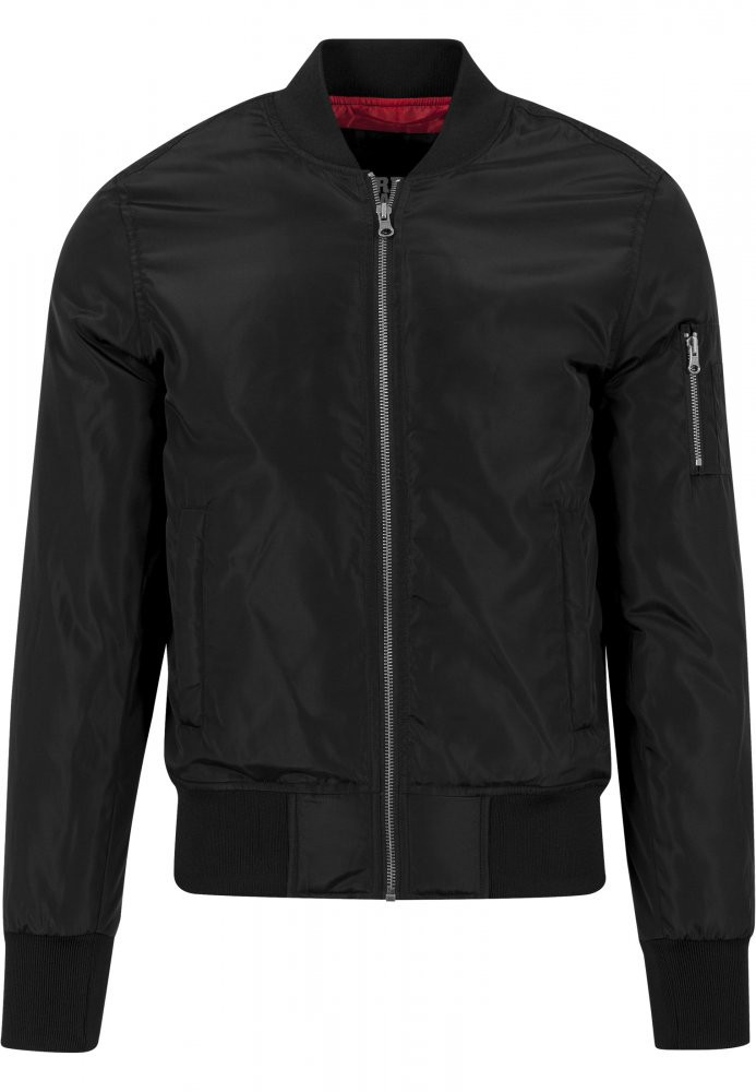 Černá pánská bomber bunda Urban Classics 2-Tone 3XL