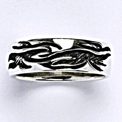 Stříbrný prsten s patinou,prsten ze stříbra,váha 7,87 g