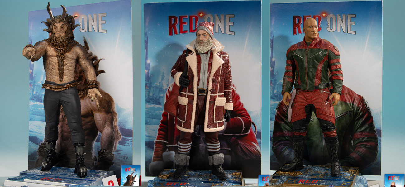 McFarlane | Red One - sběratelské sošky Krampus, Callum Drift a Nick 16 cm