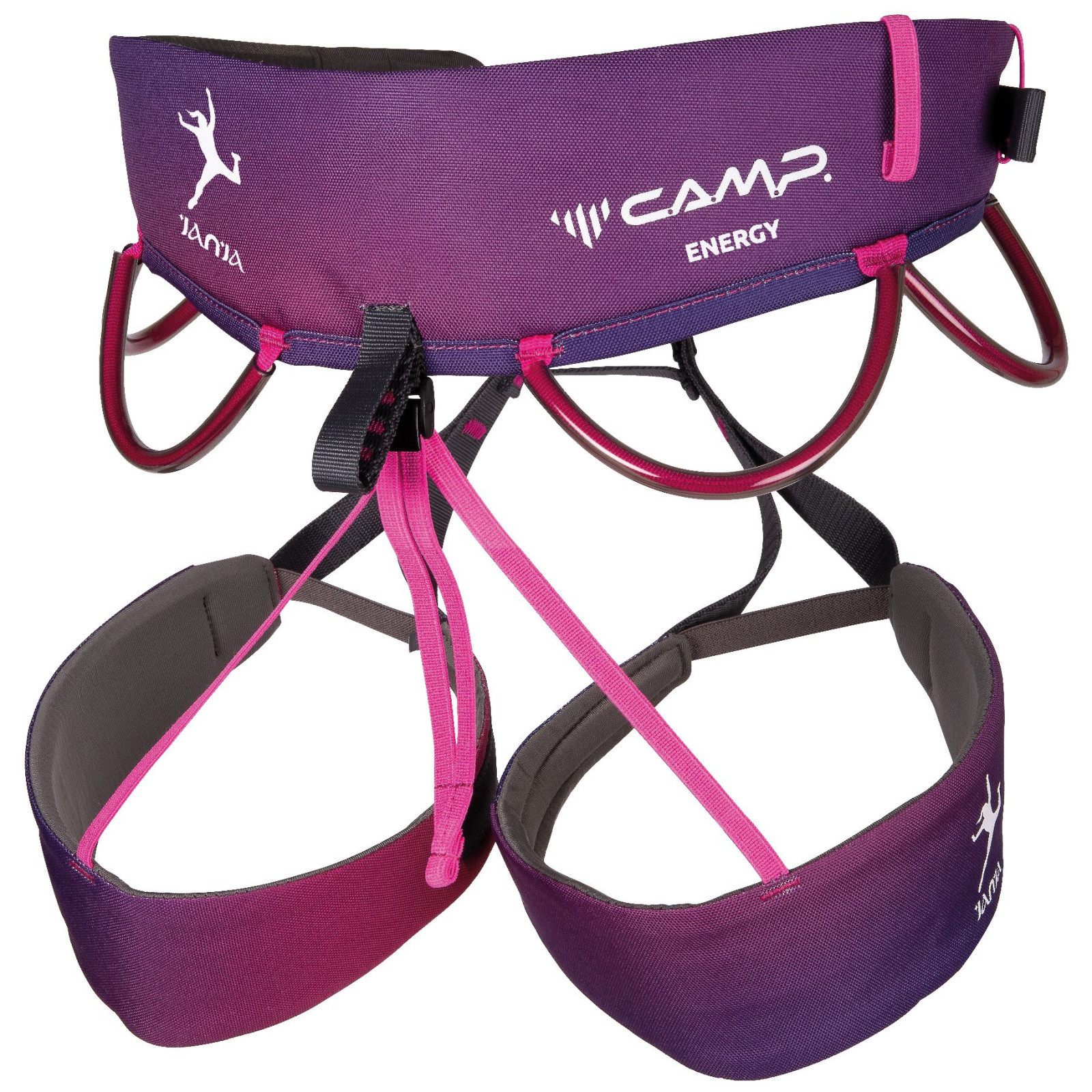 Horolezecký úvazek Camp Energy Janja Velikost: M / Barva: fialová