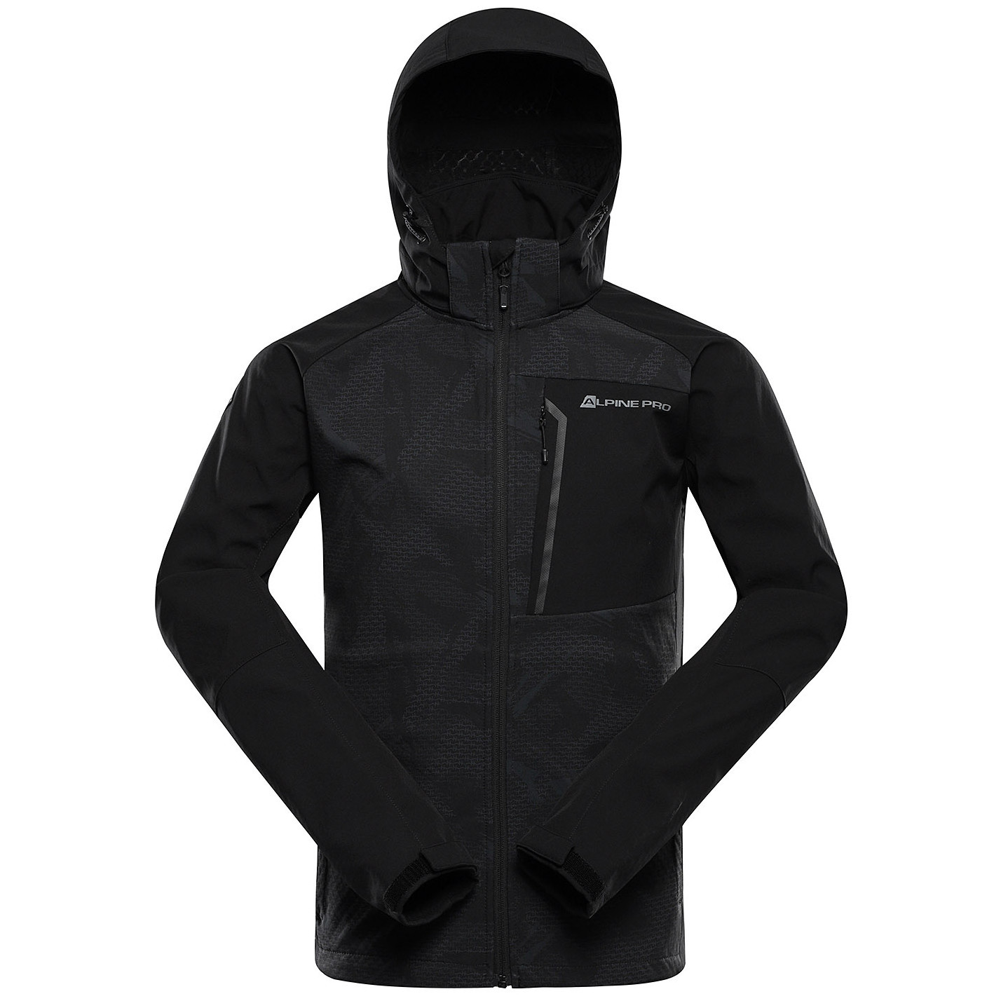 Pánská softshellová bunda Alpine Pro Hoor Velikost: L / Barva: černá