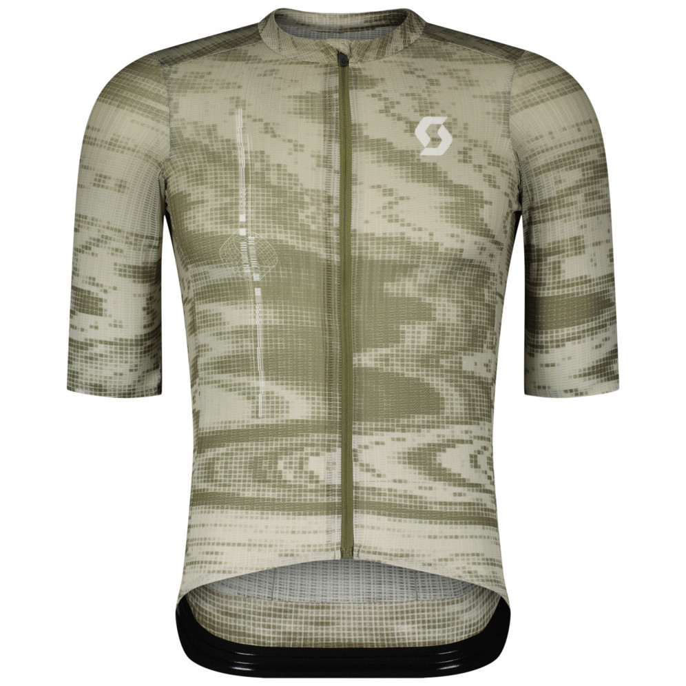 Pánský cyklistický dres Scott Jersey M's Ultd. SL SS Velikost: M / Barva: zelená