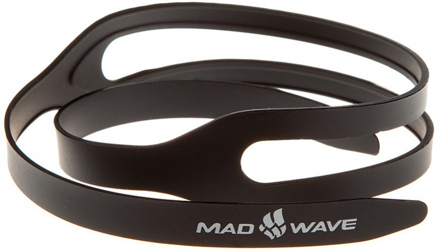 Mad Wave Additional Strap For Performance Goggles Černá