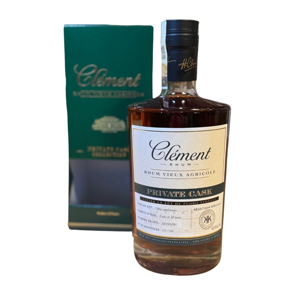 Clement Rhum Vieux Agricole Private Cask Collection 0,7l 60,5% GB L.E.