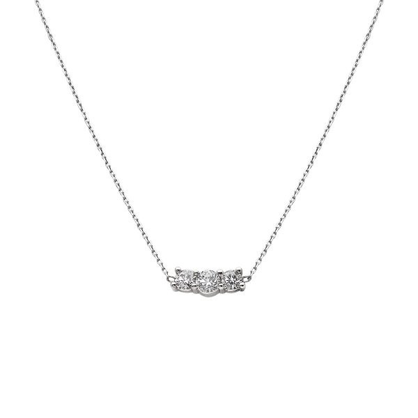 Náhrdelník se syntetickými kameny 376-573-000880 2.00g