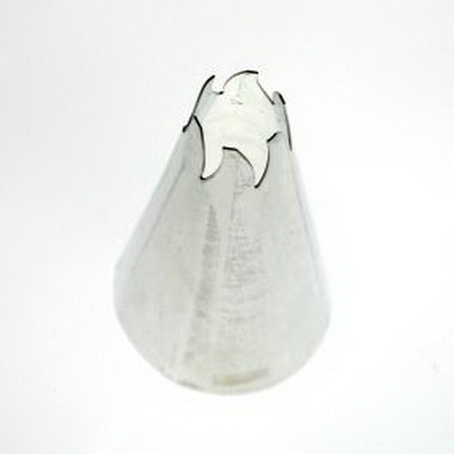 Zdobící špička točená, tupá, průměr 8mm-6 zubů