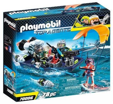 Playmobil Playmobil 70006 TEAM S.H.A.R.K. Loď s harpunou