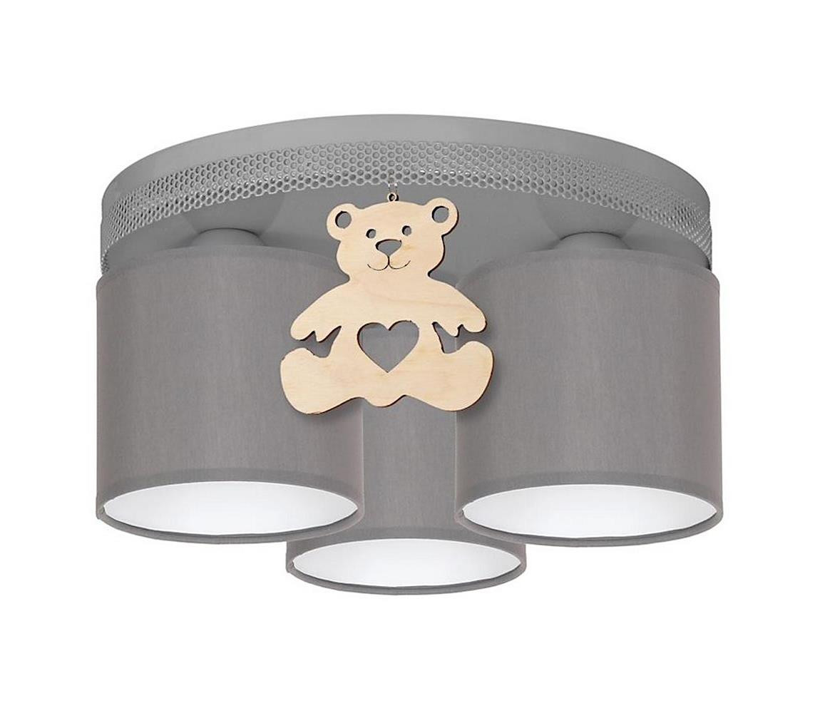 Dětské stropní svítidlo BEAR 3xE27/60W/230V