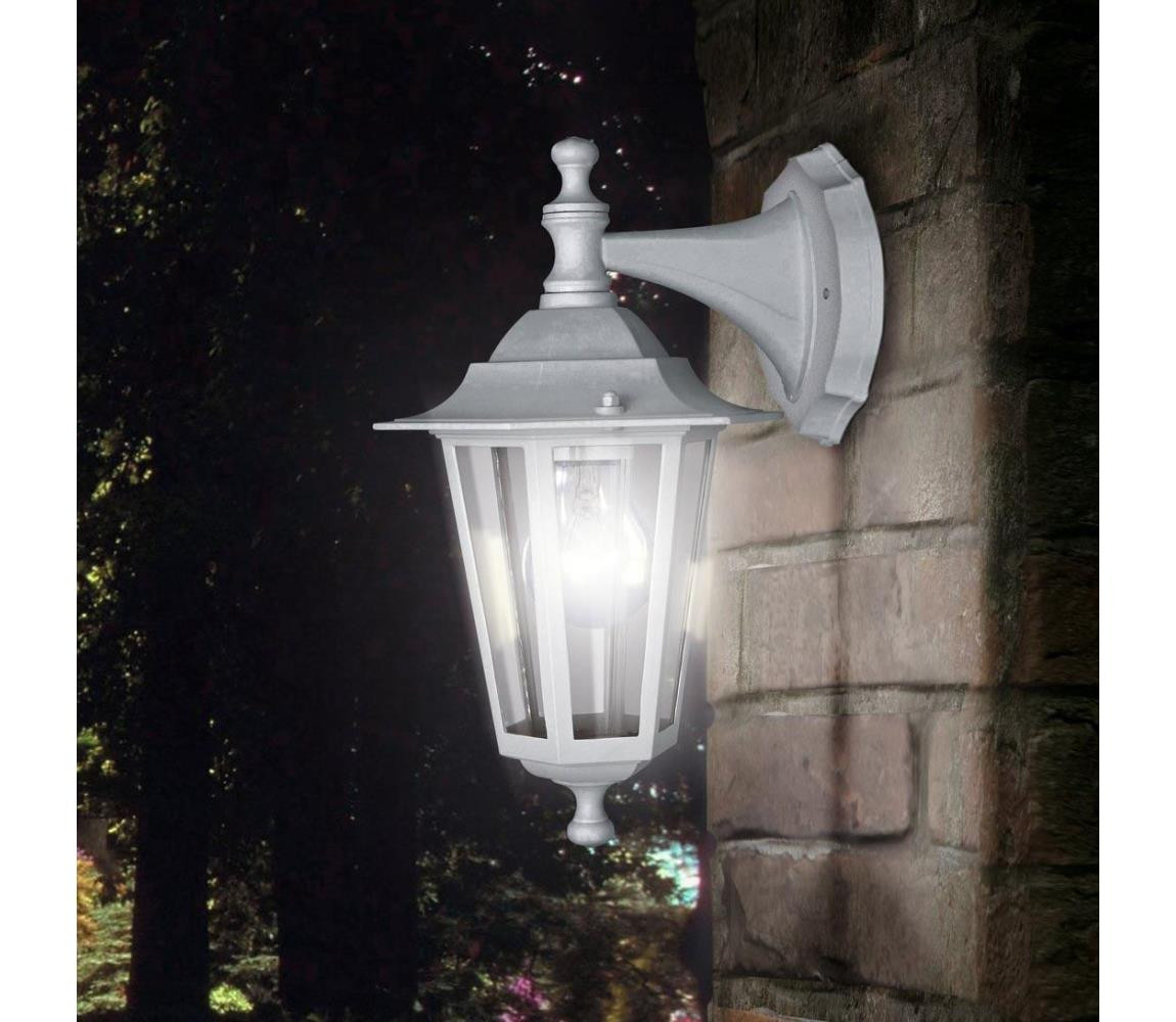 Eglo EGLO 22462 - Venkovní nástěnné svítidlo LATERNA 5 1xE27/60W/230V IP44 bílá