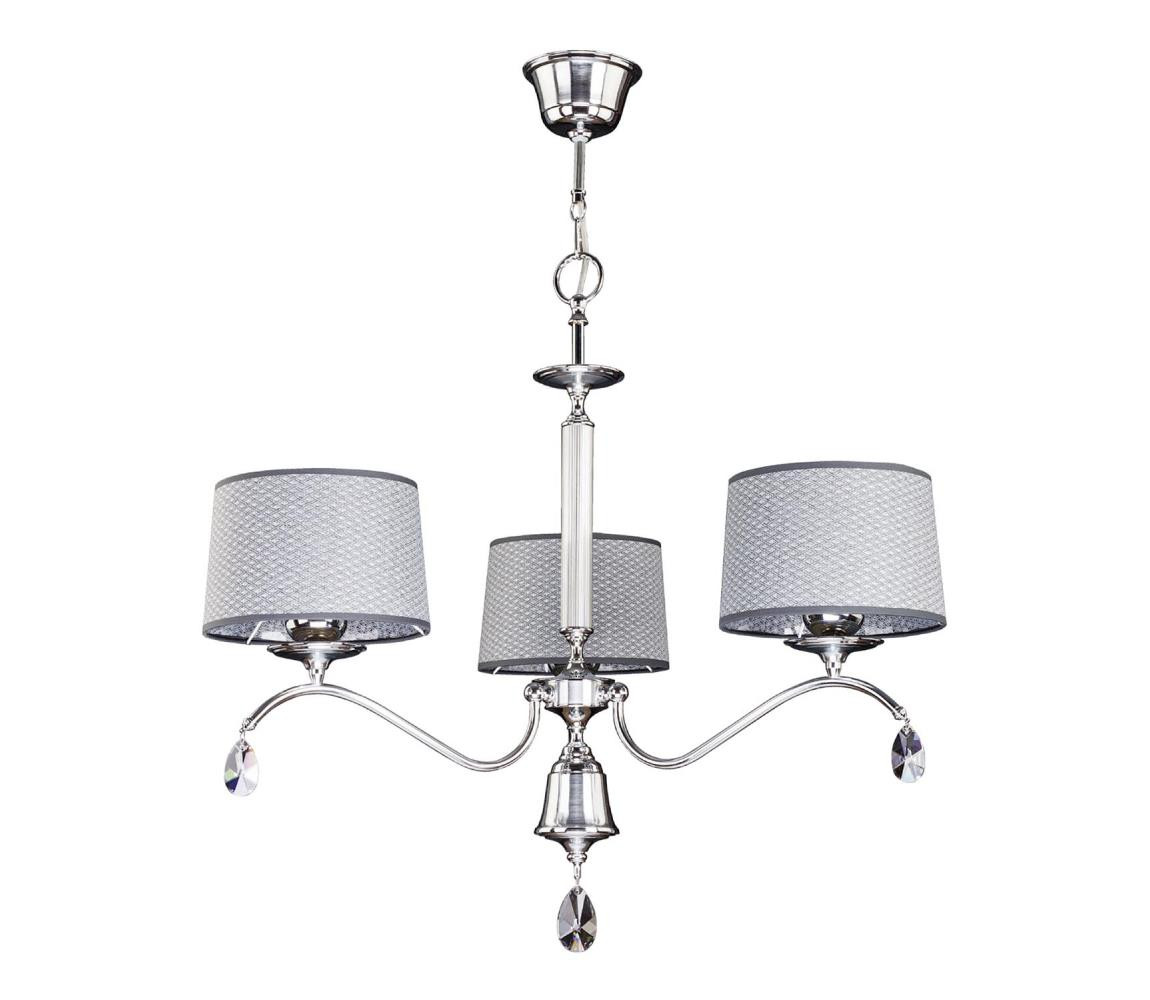 Jupiter Jupiter 1603 - EG 3 CH - Křišťálový lustr EGIDA 3xE27/60W