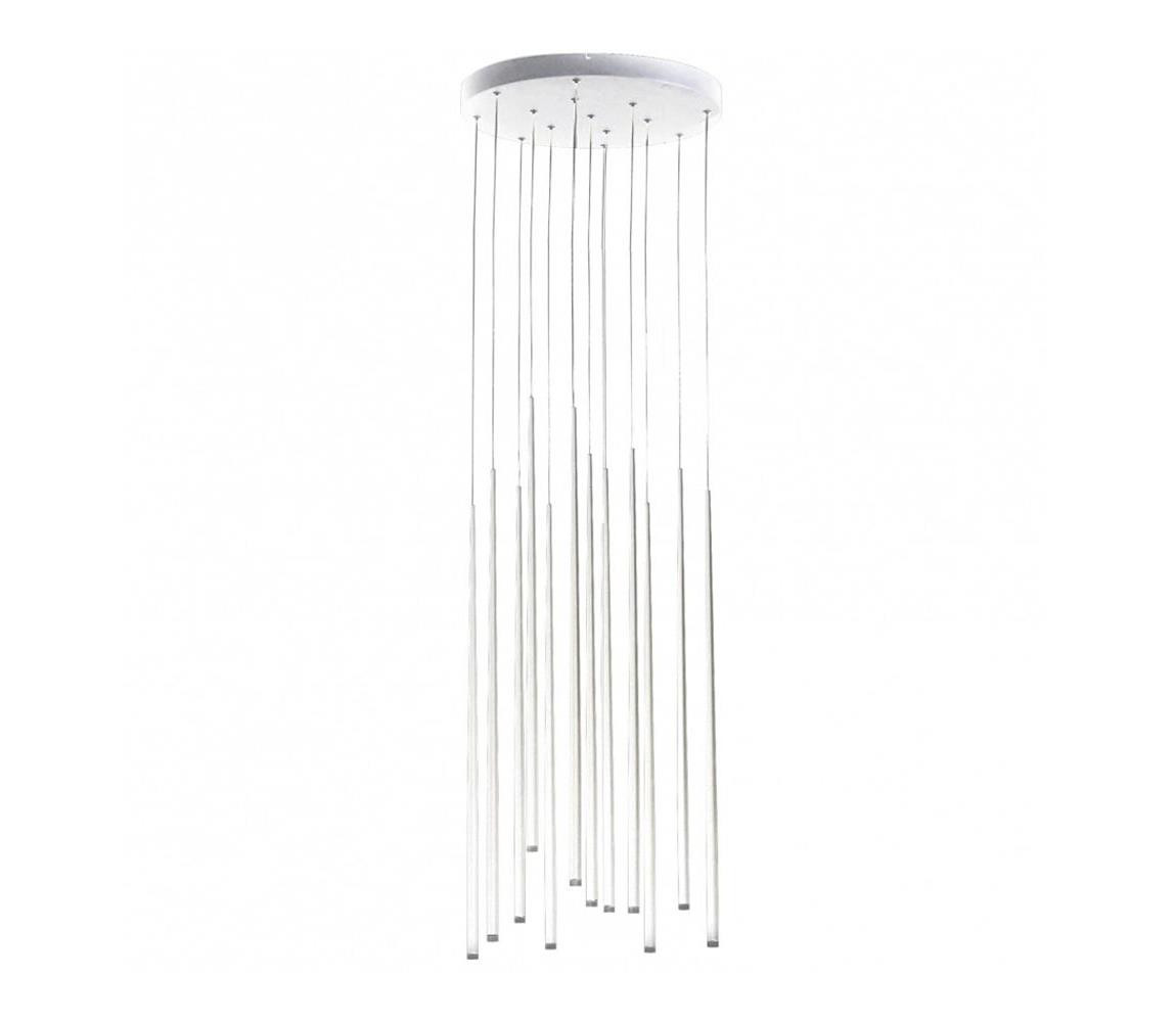 Azzardo Azzardo  - LED Lustr na lanku LOUISE 12xLED/3W/230V bílá