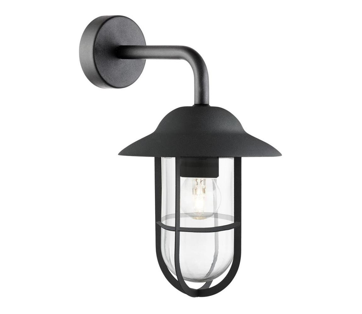 Searchlight Searchlight 3291BK - Venkovní nástěnné svítidlo TORONTO 1xE27/40W/230V IP44