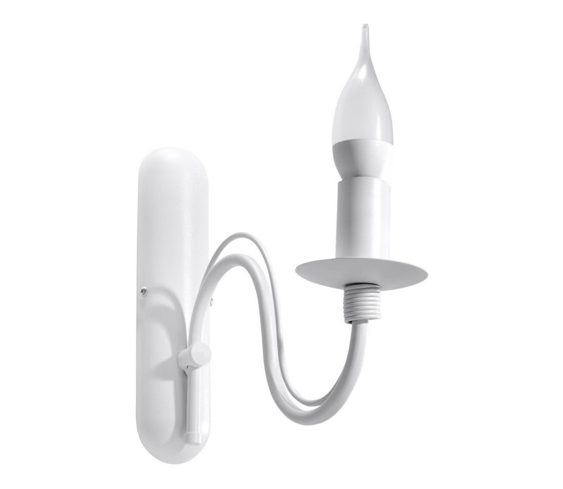 SL.0216 - Nástěnné svítidlo MINERWA 1xE14/40W/230V bílá