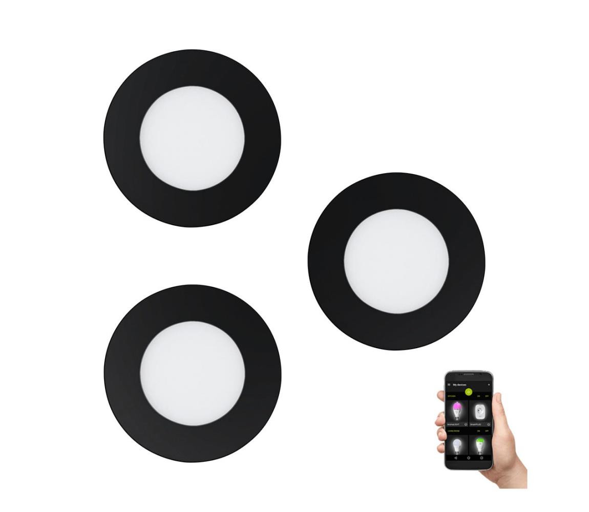 Eglo Eglo 900105-SADA 3xLED Stmívatelné koupelnové svítidlo FUEVA-ZLED/2,8W/230V IP44