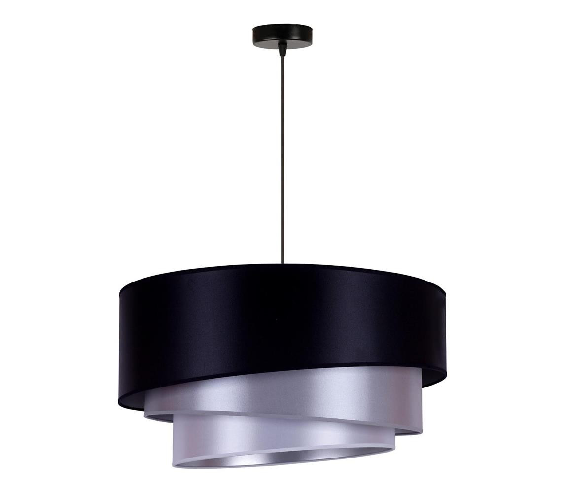 - Stropní svítidlo TRIO 1xE27/15W/230V pr. 60 cm modrá/stříbrná