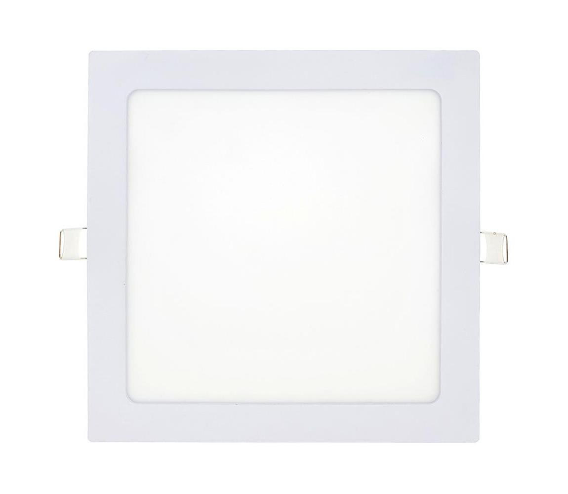LED Podhledové svítidlo SQUARE LED/18W/230V 6500K 22x22 cm bílá