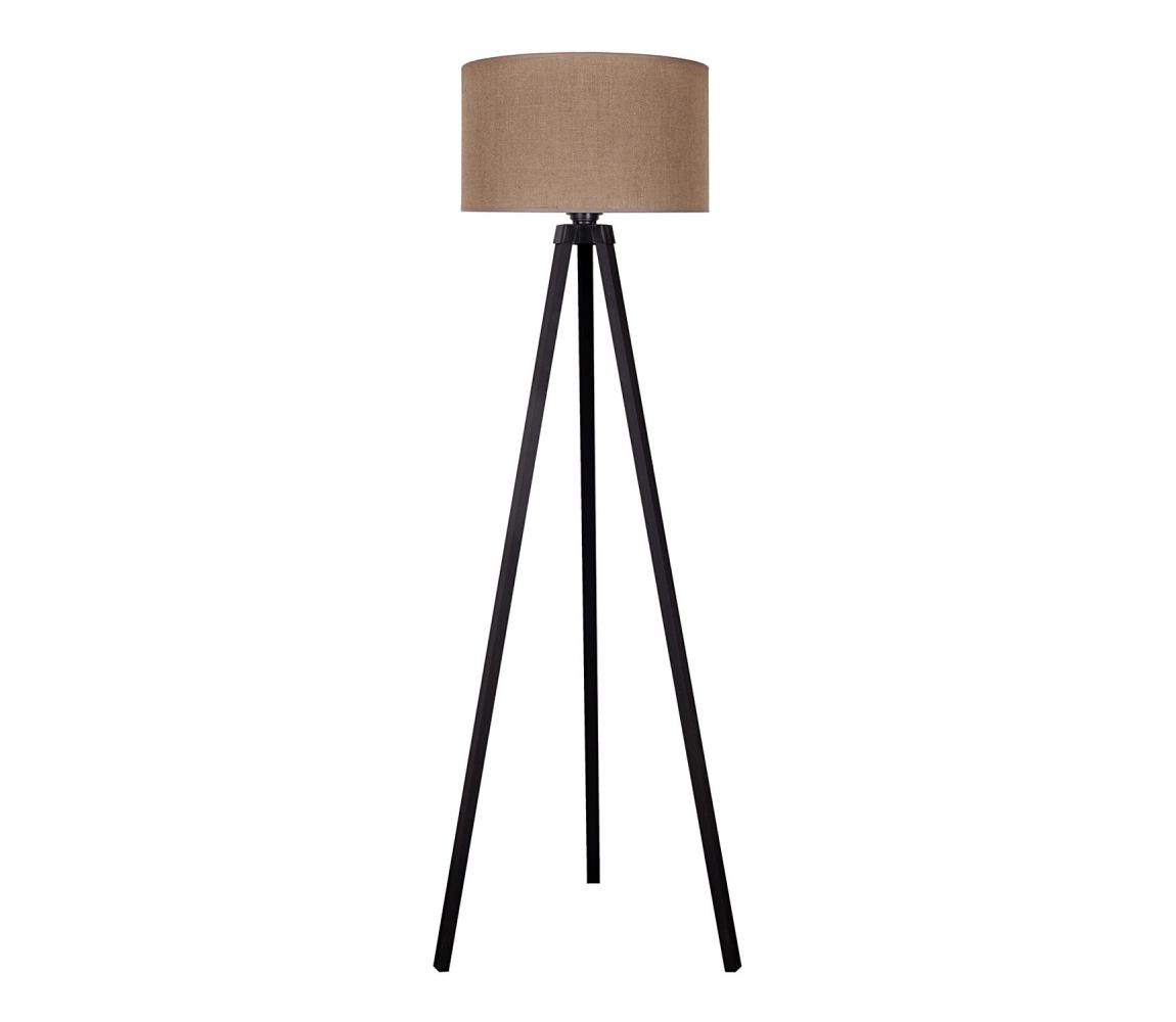 - Stojací lampa 1xE27/60W/230V pr. 44 cm hnědá/wenge