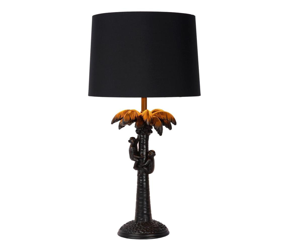Lucide Lucide 10505/81/30 - Stolní lampa COCONUT 1xE27/60W/230V černá