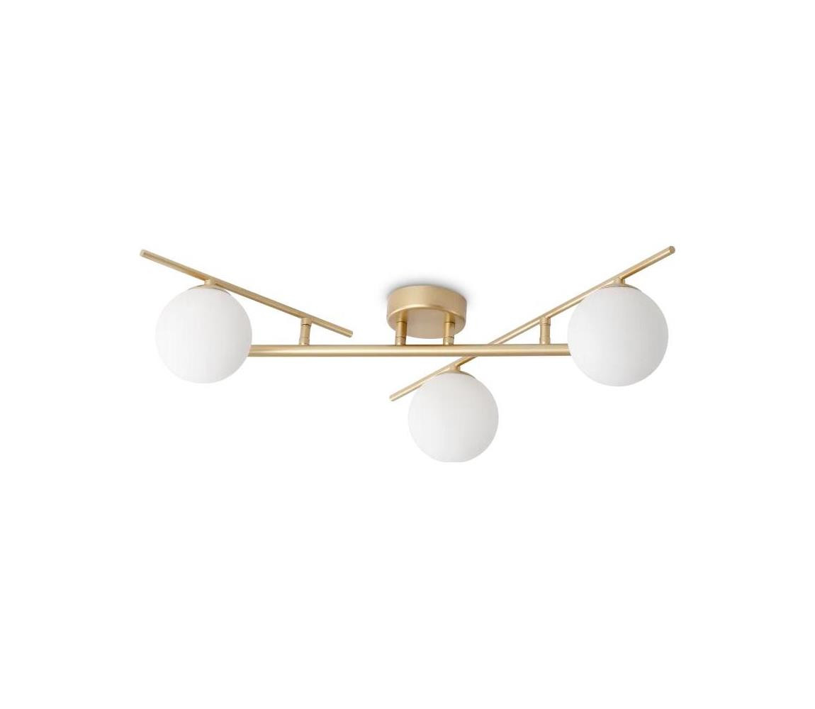 Ideal Lux Ideal Lux - LED Přisazený lustr ATLAS 3xG9/3W/230V zlatá