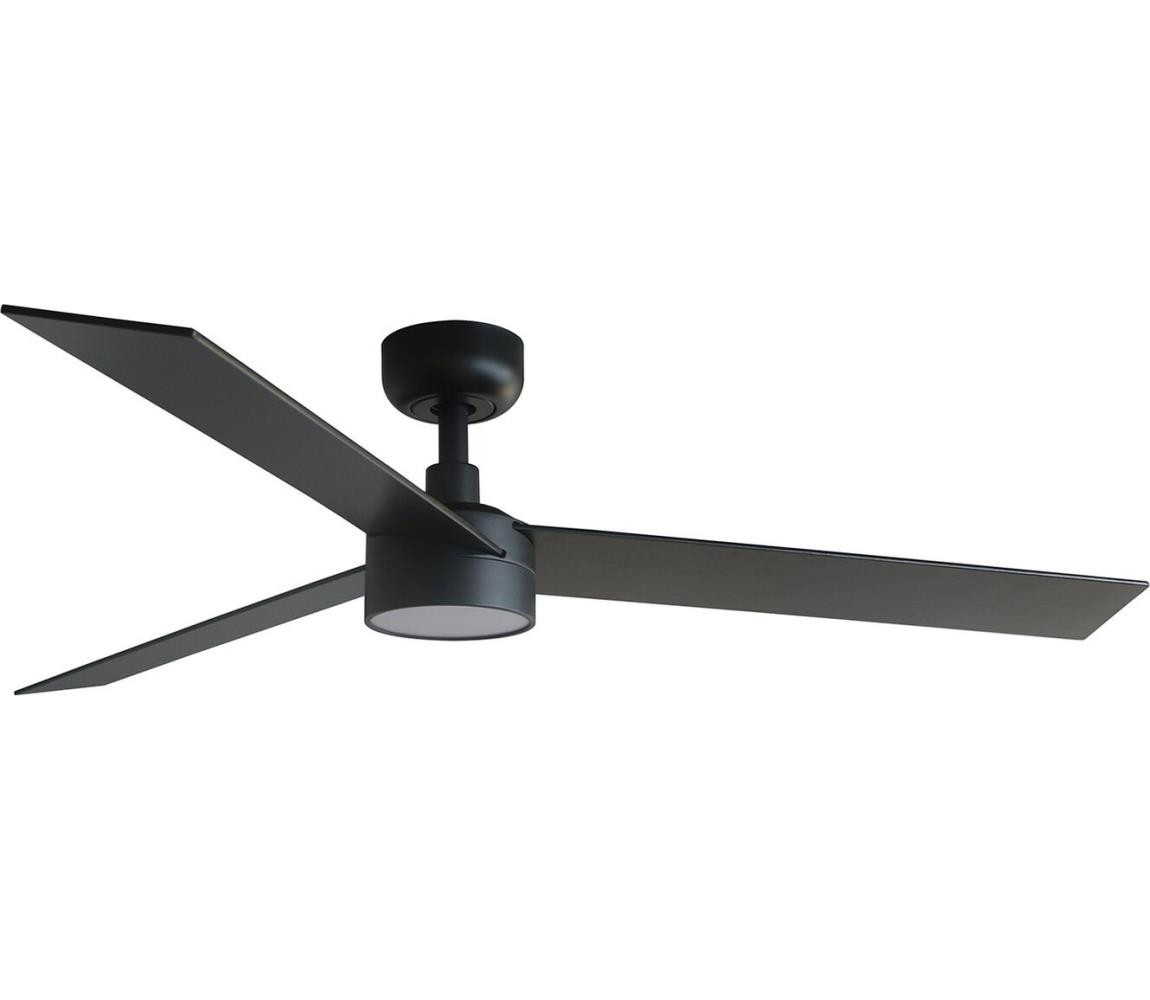 FARO Barcelona FARO 34298WT-1TW - LED Stm. vent. RUDDER L LED/18W/230V černá pr. 132 cm WT + DO