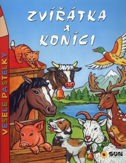 Veselé pastelky - Zvířátka a koníci