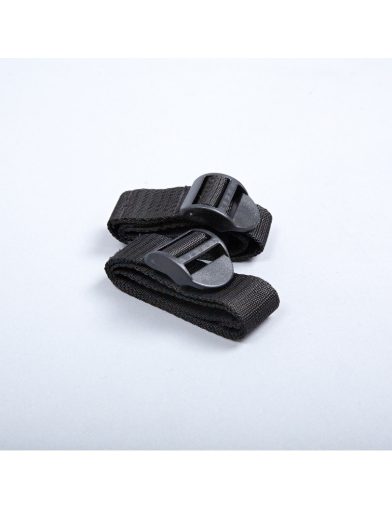 Kidiloo Prodloužení pásů pro kočárky Thule, černé