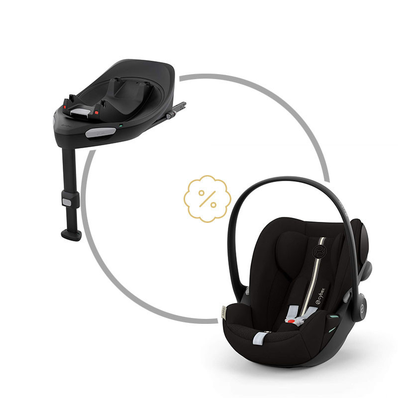 Cybex set CLOUD G I-SIZE PLUS Moon Black + Base G