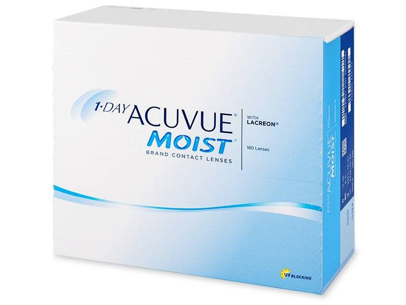 Johnson & Johnson 1 Day Acuvue Moist (180 čoček)