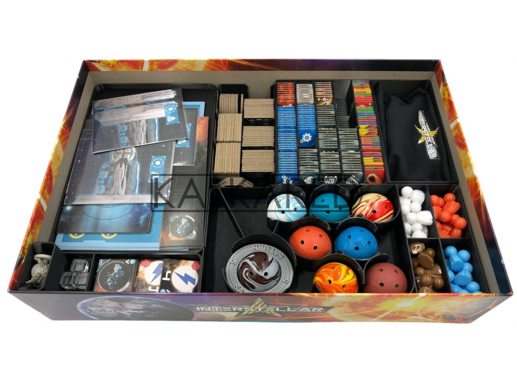 Kalkared Vesmírná loď Interstellar Insert (968) Varianta: Oficiální planety